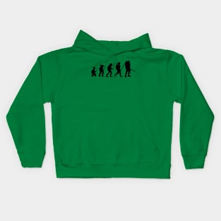 Turtle evolution Kids Hoodie